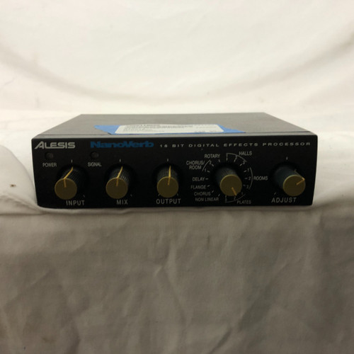 Vist Large View of Product Image Which is Used Alesis NANOVERB Rackmount Guitar Effect