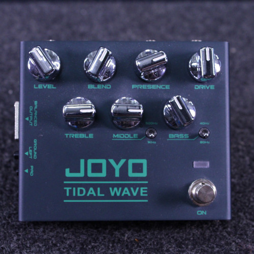 Vist Large View of Product Image Which is Used Joyo TIDAL WAVE BASS PREAMP Bass Pre-Amp Pedal