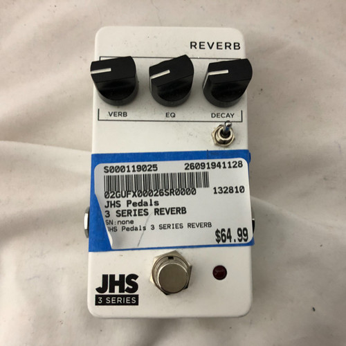 Vist Large View of Product Image Which is Used JHS Pedals 3 SERIES REVERB Reverb Pedal