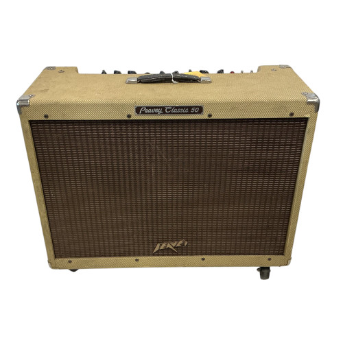 Vist Large View of Product Image Which is Used Peavey CLASSIC 50 2X12 AS IS 2 x 12 Tube Combo Amplifier 2 x 12