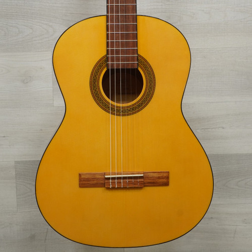 Vist Large View of Product Image Which is Used Lucero LC100 Laminate Top Acoustic Guitar Natural