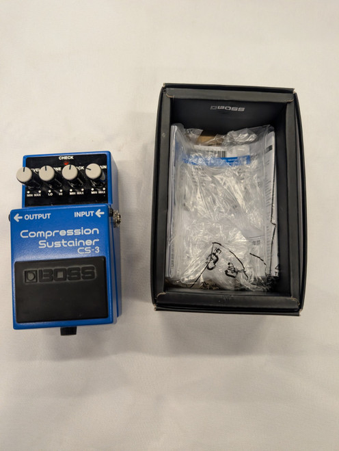 Vist Large View of Product Image Which is Used Boss CS-3 COMPRESSION SUSTAINER Compressor Pedal