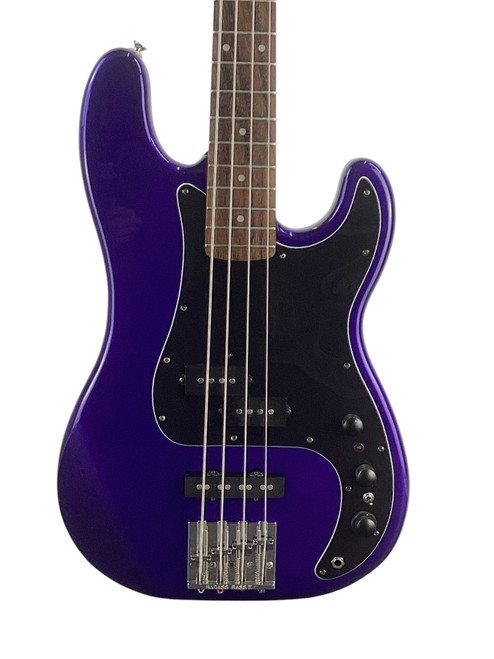 Vist Large View of Product Image Which is Used Fender Precision Bass Active Squier Series Bass Guitar 