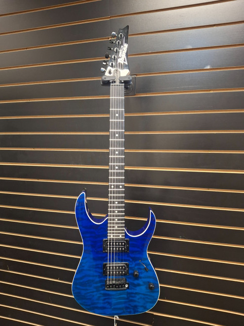 Vist Large View of Product Image Which is Used Ibanez GIO STRAT Super S Electric Guitar Blue 6-String