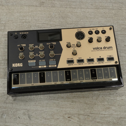 Vist Large View of Product Image Which is Used Korg Volca Drum Compact Synthesizer Compact