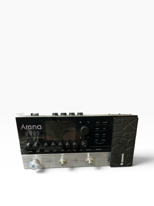 Vist Large View of Product Image Which is Used Donner ARENA 2000 MULTI-EFFECTS W/AC Multi-FX Pedal