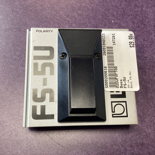 Vist Large View of Product Image Which is Used Boss FS-5U Guitar Effects Pedal