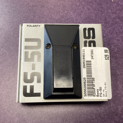 Vist Large View of Product Image Which is Used Boss FS-5U Guitar Effects Pedal