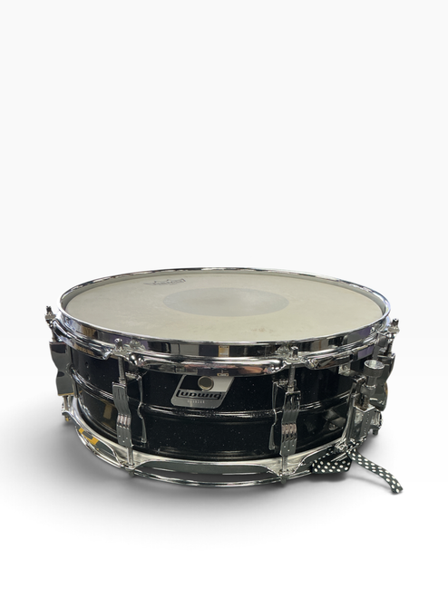 Vist Large View of Product Image Which is Used Ludwig ACROLITE BLACK GALAXY Metal Snare Drum 14"