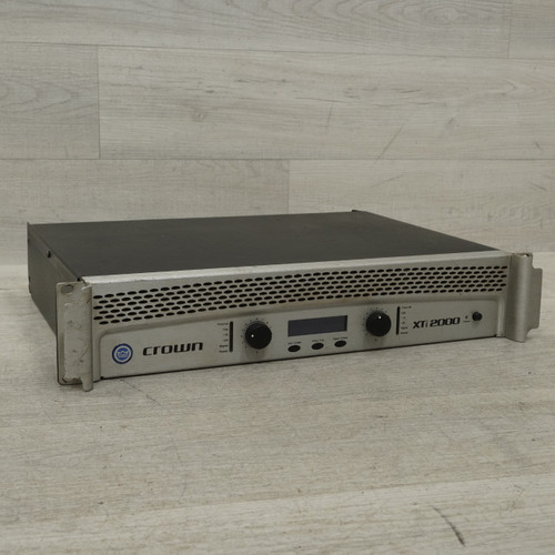 Vist Large View of Product Image Which is Used Crown Xti 2000 Power Amplifier