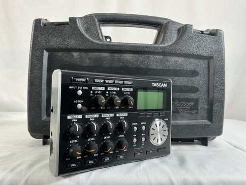 Vist Large View of Product Image Which is Used Tascam POCKET STUDIO DP-004 Compact Recording Device