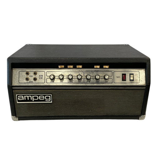 Vist Large View of Product Image Which is Used Ampeg 1975 SVT BLACKLINE Vintage Tube Guitar Head