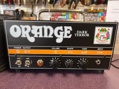 Vist Large View of Product Image Which is Used Orange DARK TERROR W/BAG Tube Guitar Amplifier Head