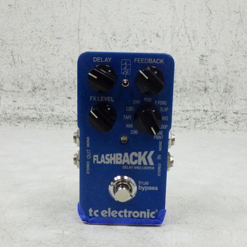 Vist Large View of Product Image Which is Used TC Electronic FLASHBACK Delay Pedal