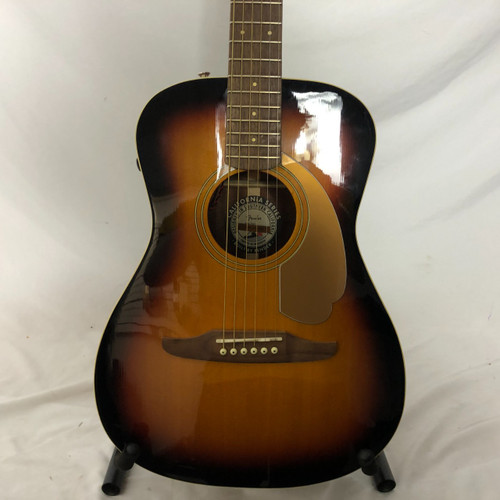 Vist Large View of Product Image Which is Used Fender MALIBU PLAYER B-STOCK Laminate Top Acoustic Guitar Sunburst