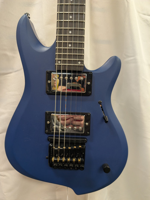 Vist Large View of Product Image Which is Used JAMSTICK STUDIO MIDI Electric Guitar Blue 6-String