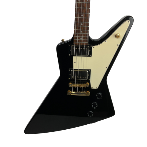 Vist Large View of Product Image Which is Used Epiphone EXPLORER Pointy Electric Guitar Black 6-String