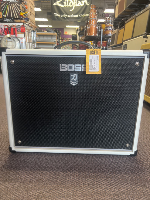 Vist Large View of Product Image Which is Used Boss KATANA 100 MKII WHITE 1 x 12 Solid State Amplifier 1 x 12