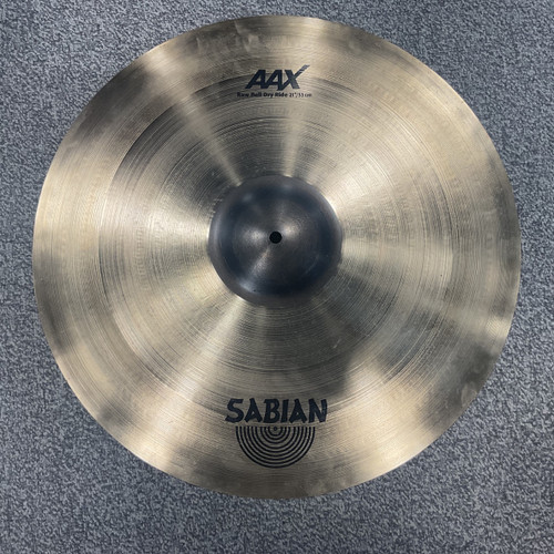 Vist Large View of Product Image Which is Used SABIAN AAX 21 RAW BELL DRY Ride Cymbal