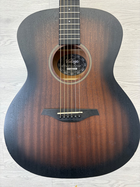 Vist Large View of Product Image Which is Used Vintage STATESBORO ACOUSTIC Laminate Top Acoustic Guitar Wood