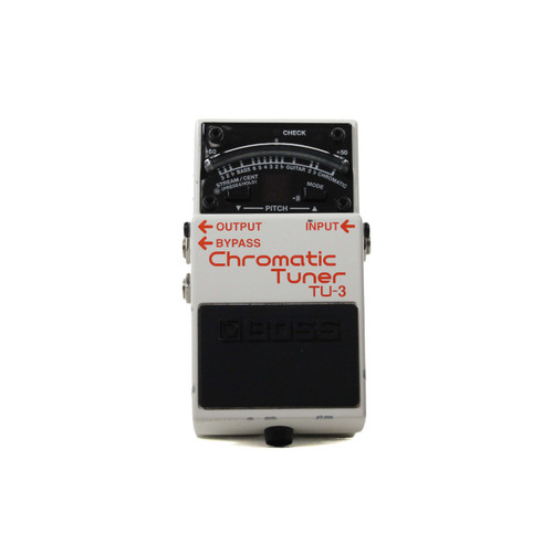 Vist Large View of Product Image Which is Used Boss TU-3 CHROMATIC TUNER Tuner Pedal