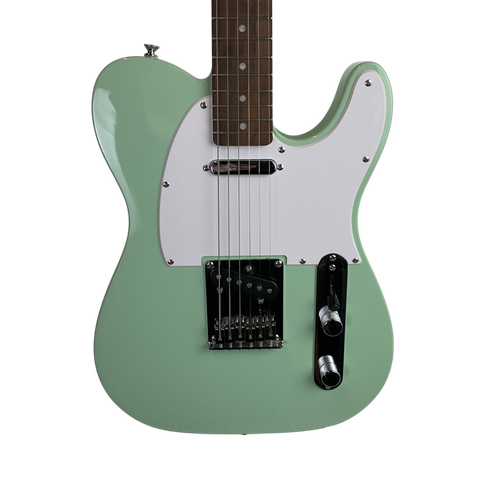 Vist Large View of Product Image Which is Used Squier SONIC TELECASTER S Type Electric Guitar Green 6-String