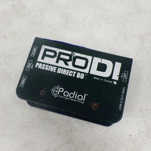 Vist Large View of Product Image Which is Used Radial Pro Di Passive Direct Box Pro Sound Product