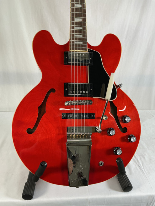 Vist Large View of Product Image Which is Used Epiphone JOE BONAMASSA 62 ES-335 Semi-Hollow Electric Guitar Red 6-String