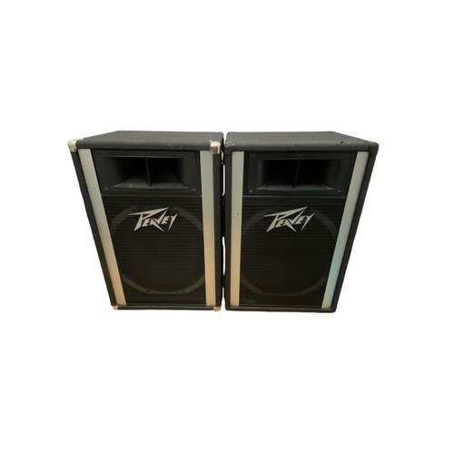 Vist Large View of Product Image Which is Used Peavey PR15 PAIR Passive Full Range Speaker Cabinet