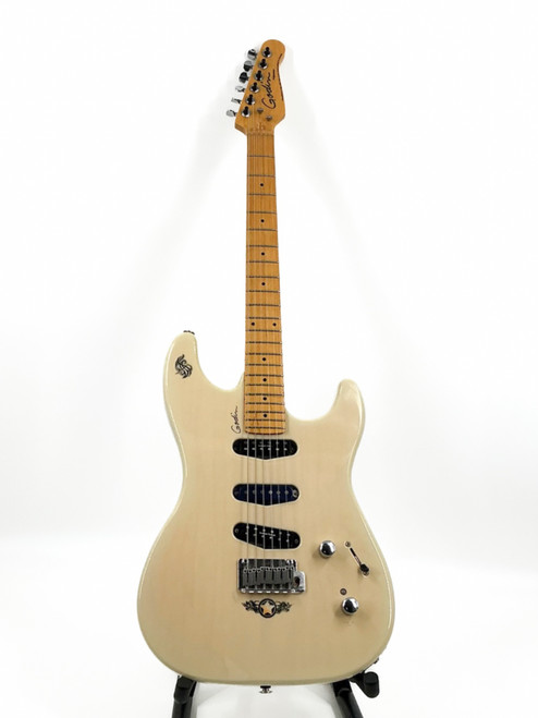 Vist Large View of Product Image Which is Used Godin PROGRESSION 6 STRING S Type Electric Guitar White 6-String