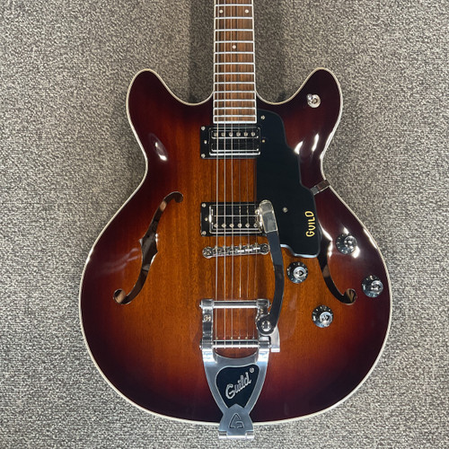 Vist Large View of Product Image Which is Used GUILD STARFIRE NEWARK SF-IDCGVT/CAB Semi-Hollow Electric Guitar