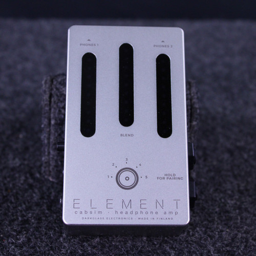 Vist Large View of Product Image Which is Used DarkGlass Electronics ELEMENT HEADPHONE AMP/CAB SIM Amp Modeling Pedal