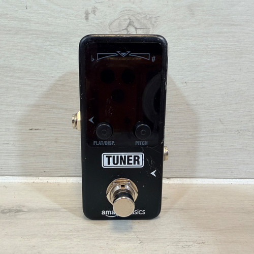Vist Large View of Product Image Which is Used AmazonBasics FTN2 Chromatic Tuner Guitar Pedal