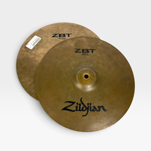 Vist Large View of Product Image Which is Used Zildjian 13IN ZBT Hi-Hat Cymbals
