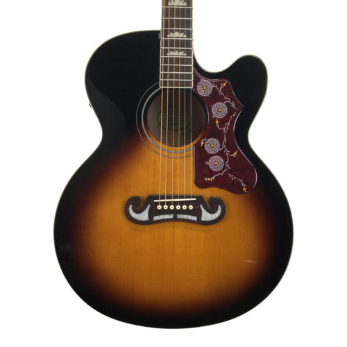 Vist Large View of Product Image Which is Used Epiphone 2025 J-200 Studio Ec Laminate Top Acoustic Guitar Sunburst