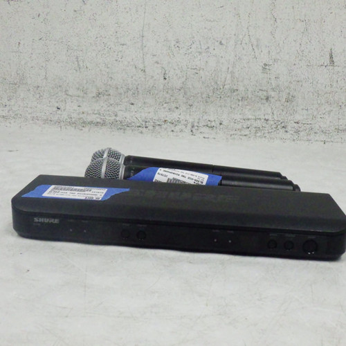 Vist Large View of Product Image Which is Used Shure BLX88-H10 Two Microphone System Wireless Microphone