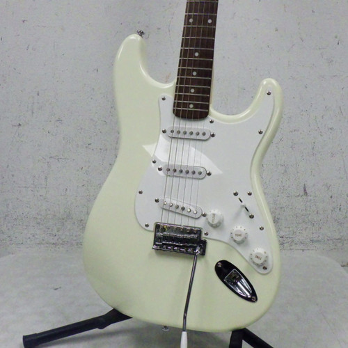 Vist Large View of Product Image Which is Used Squier parstcaster Strat S Type Electric Guitar White 6-String