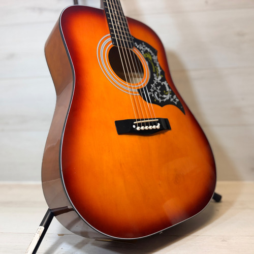 Vist Large View of Product Image Which is Used Harmony 01010 Laminate Top Acoustic Guitar Sunburst