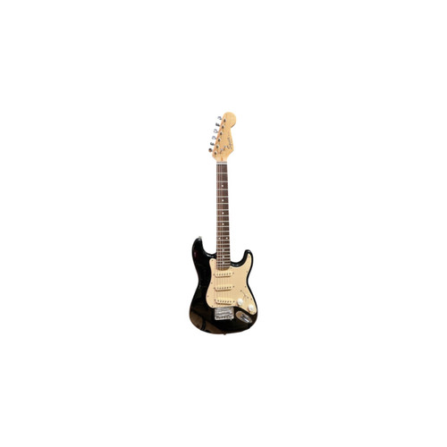 Vist Large View of Product Image Which is Used Squier MINI STRAT S Type Electric Guitar Black 6-String