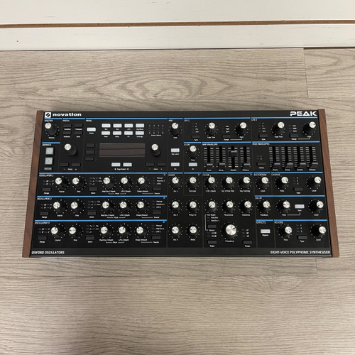 Vist Large View of Product Image Which is Used Novation PEAK W/AC Compact Synthesizer Compact