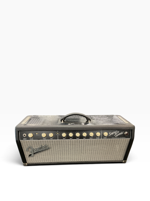 Vist Large View of Product Image Which is Used Fender SUPER SONIC 22 w/ Foot Switch Vintage Tube Guitar Head