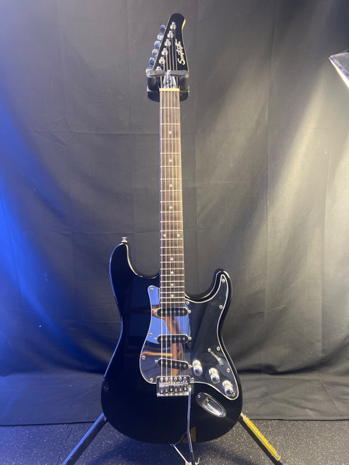 Vist Large View of Product Image Which is Used Sawtooth S TYPE S Type Electric Guitar Black 6-String