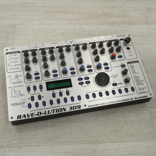 Vist Large View of Product Image Which is Used Quasimidi Rave-o-lution 309 Compact Synthesizer