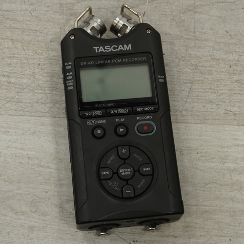 Vist Large View of Product Image Which is Used Tascam DR-40 Compact Recording Device