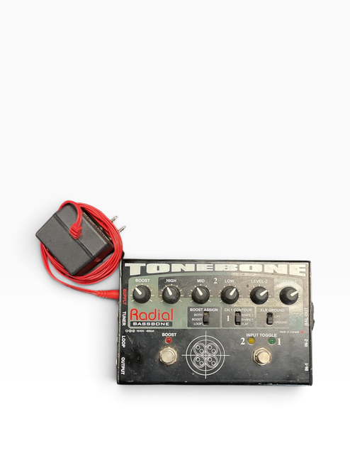 Vist Large View of Product Image Which is Used Radial TONEBONE BASSBONE Amp Modeling Pedal