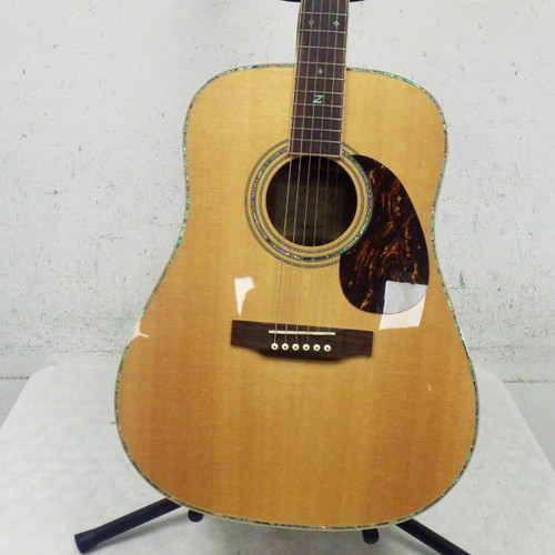 Vist Large View of Product Image Which is Used Zager ZAD-900/N Acoustic Guitar Natural