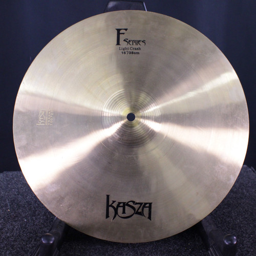 Vist Large View of Product Image Which is Used Kasza 15 F SERIES LIGHT CRASH CYMBAL Crash Cymbal 15"
