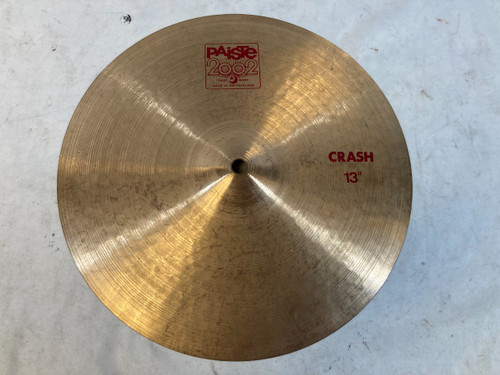Vist Large View of Product Image Which is Used Paiste 13" 2002 Crash Cymbal