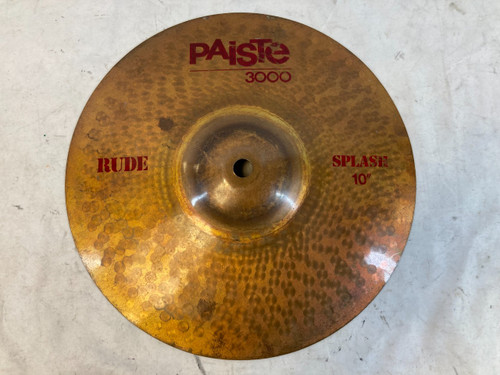 Vist Large View of Product Image Which is Used Paiste 10" 3000 Rude Splash Cymbal