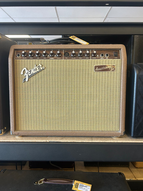 Vist Large View of Product Image Which is Used Fender ACOUSTASONIC-30 1 x 8 Solid State Amplifier 1 x 8